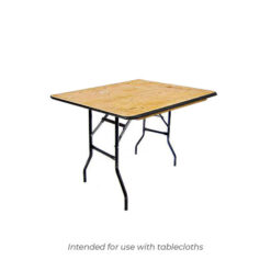 4ft x 4ft trestle table