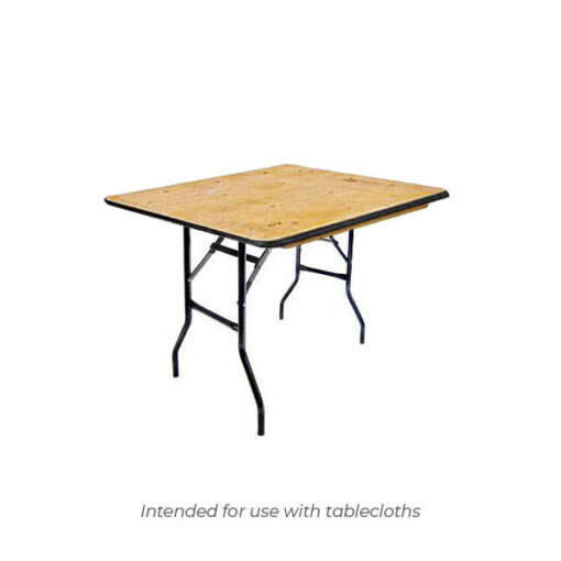 4ft x 4ft trestle table