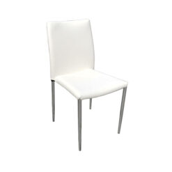 rio chair white leather