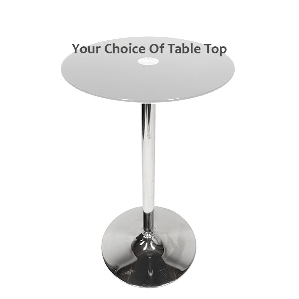 glass ammon poseur table