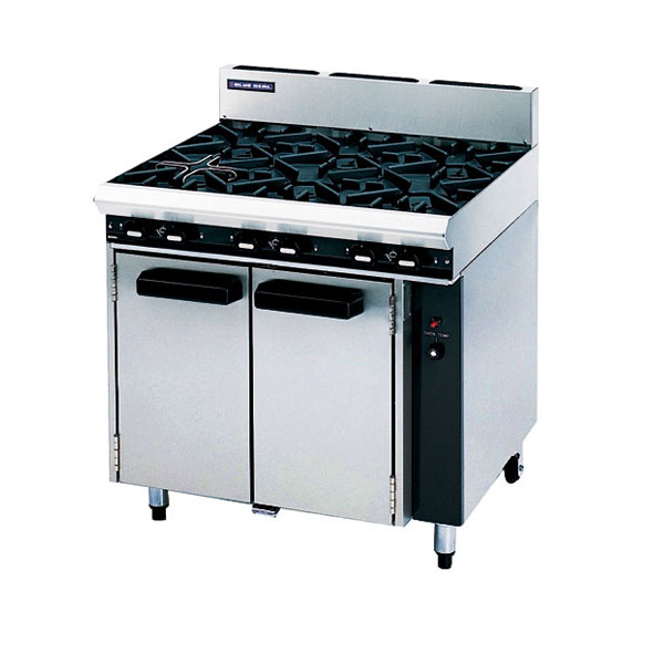 gas oven with 6 burners