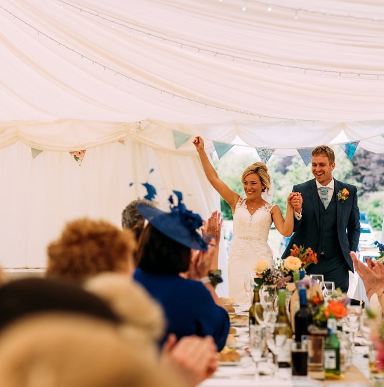 Gorgeous wedding throwback in our marquees! Just look at tho...