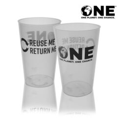 ONE Planet ONE Chance® Polypropylene Reusable Pint To Line (21oz)