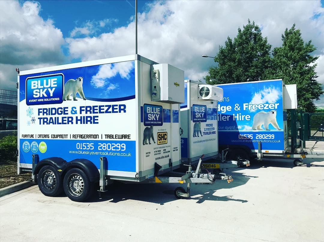 Refrigeration Hire Blue Sky Event Hire Yorkshire