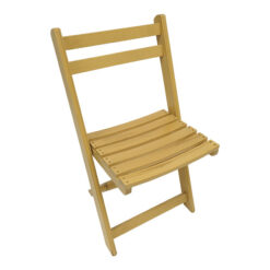 folding wooden chair