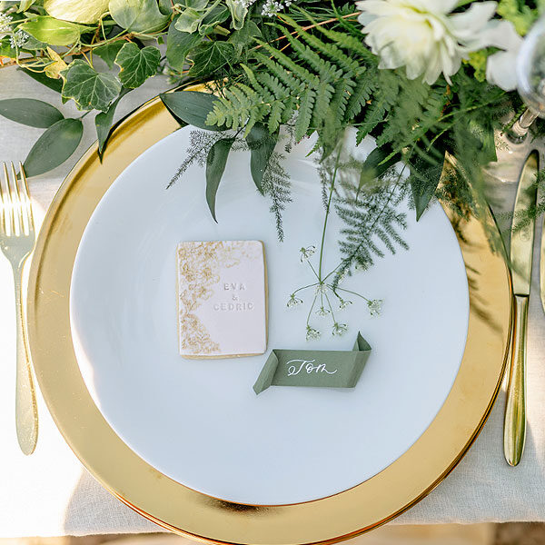 luxury wedding tableware hire