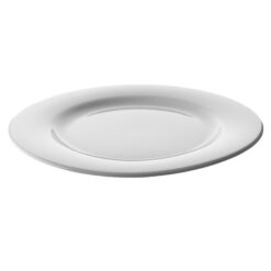 plain white plate 12"