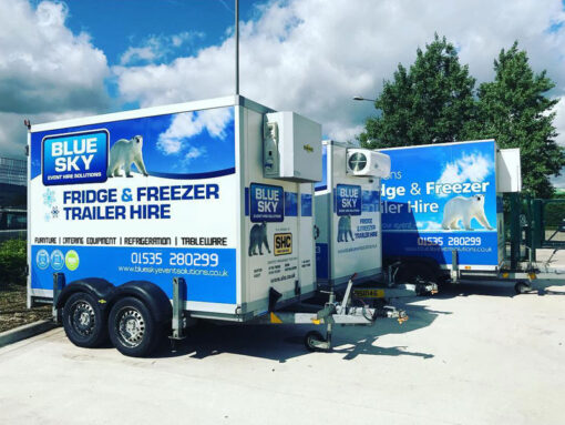 fridge freezer trailer hire