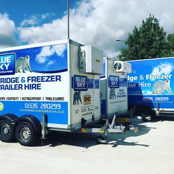 fridge freezer trailer hire